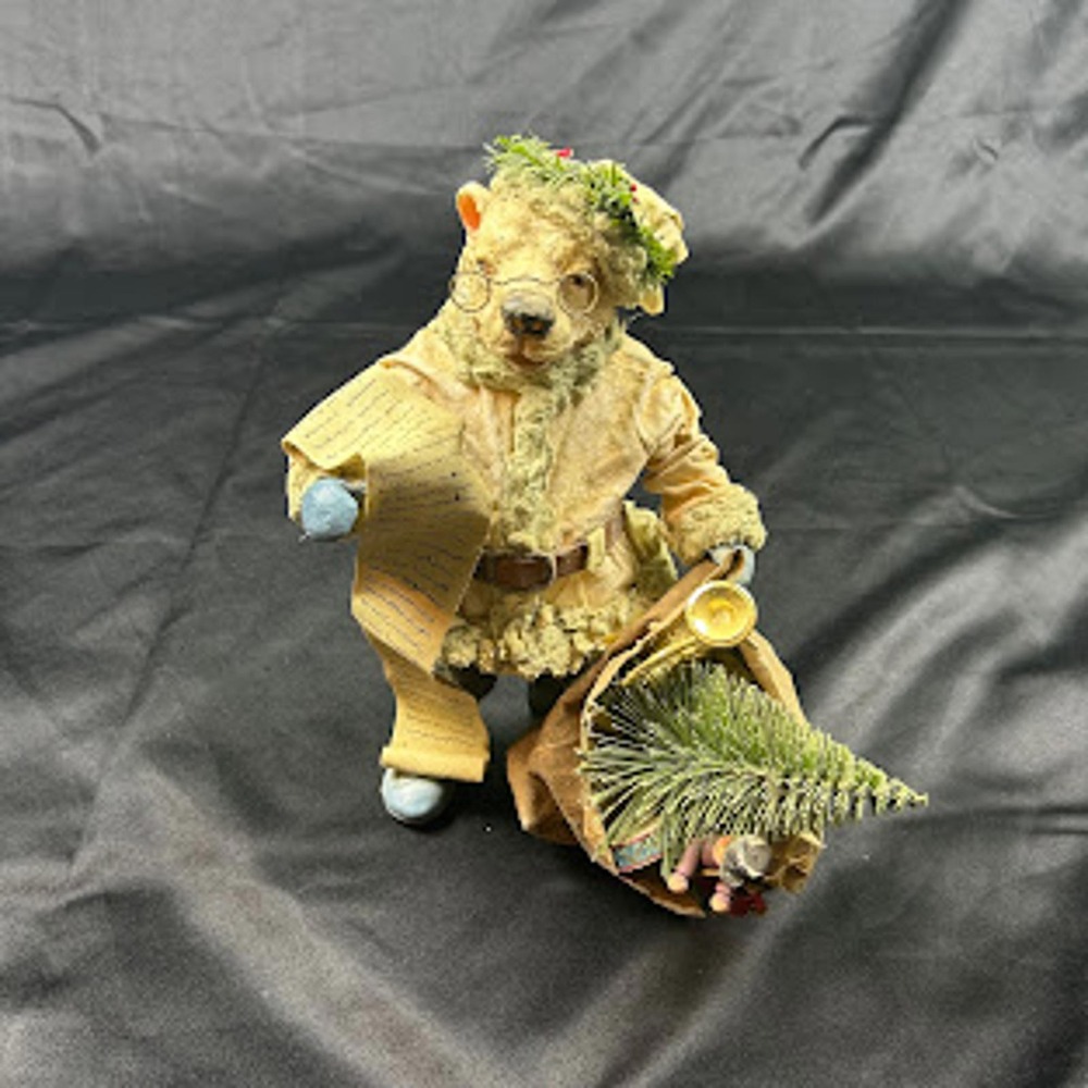 Lord Nicholas Polar Bear Figurine Londonshire Christmas Holiday Decor 9 inch